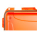 Кейс пластиковый OffRoadTeam Серия-Element модель EL613500 ОРАНЖЕВЫЙ, внутренние размеры 532*312*223мм, IP65, с колесами