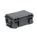 Кейс пластиковый OffRoadTeam Серия-Element модель EL613500 ЧЕРНЫЙ, внутренние размеры 532*312*223мм, IP65, с колесами