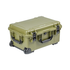 Кейс пластиковый OffRoadTeam Серия-Element модель EL613620 ЗЕЛЕНЫЙ, внутренние размеры 508*356*254мм, IP65, с колесами