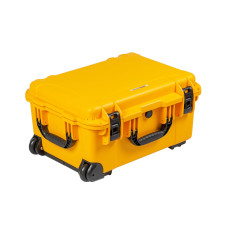 Кейс пластиковый OffRoadTeam Серия-Element модель EL613620 ЖЕЛТЫЙ, внутренние размеры 508*356*254мм, IP65, с колесами