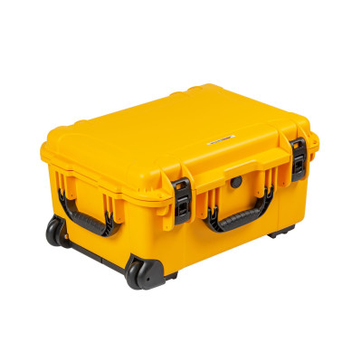 Кейс пластиковый OffRoadTeam Серия-Element модель EL613620 ЖЕЛТЫЙ, внутренние размеры 508*356*254мм, IP65, с колесами