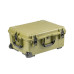 Кейс пластиковый OffRoadTeam Серия-Element модель EL613720 ЗЕЛЕНЫЙ, внутренние размеры 580*465*276мм, IP65, с колесами