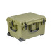 Кейс пластиковый OffRoadTeam Серия-Element модель EL613750 ЗЕЛЕНЫЙ, внутренние размеры 580*465*354мм, IP65, с колесами