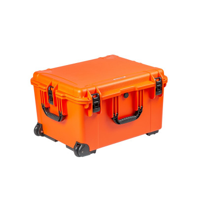 Кейс пластиковый OffRoadTeam Серия-Element модель EL613750 ОРАНЖЕВЫЙ, внутренние размеры 580*465*354мм, IP65, с колесами