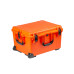 Кейс пластиковый OffRoadTeam Серия-Element модель EL613750 ОРАНЖЕВЫЙ, внутренние размеры 580*465*354мм, IP65, с колесами