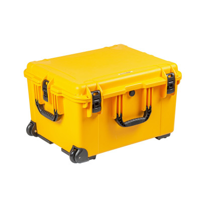Кейс пластиковый OffRoadTeam Серия-Element модель EL613750 ЖЕЛТЫЙ, внутренние размеры 580*465*354мм, IP65, с колесами