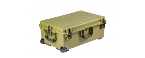Кейс пластиковый OffRoadTeam Серия-Element модель EL613950 ЗЕЛЕНЫЙ, внутренние размеры 765*485*290мм, IP65, с колесами