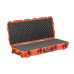 Кейс пластиковый OffRoadTeam Серия-Element модель EL614100 ОРАНЖЕВЫЙ, внутренние размеры 937*362*154мм, IP65, с колесами