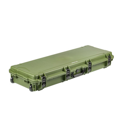Кейс пластиковый OffRoadTeam Серия-Element модель EL614200 ЗЕЛЕНЫЙ, внутренние размеры 1130*362*150мм, IP65, с колесами
