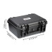 Кейс пластиковый объем 16,4л, внутренний размер 380*270*160мм, IP67 (ORT382716)