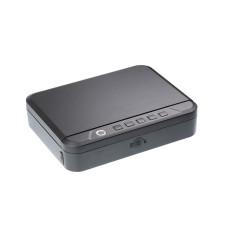 Кейс с ЗАМКОМ отпечаток/пароль/ключ стальной объем 2.6л, внутренние размеры 286*168*54мм, IP65 (ORT291705AL)