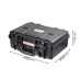 Кейс пластиковый объем 20,15л внутренние размеры 432*297*157мм, IP67 (ORT433016)