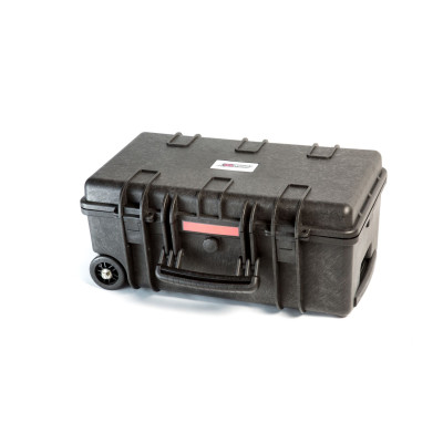 Кейс пластиковый объем 26.55л, с колесиками, ЗЕЛЕНЫЙ внутренние размеры 522*275*185мм, IP67 (ORT512722)