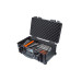 Кейс пластиковый объем 29,44л, с колесиками, внутренние размеры 513*287*200мм, IP67 (ORT512920)