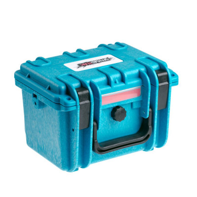 Кейс пластиковый объем 3,17л, СИНИЙ внутренние размеры 193*122*135мм, IP67 (ORT191213)