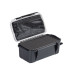 Кейс пластиковый серия МС модель MC3020, внутренние размеры 198*96*84мм, прозрачная крышка, объем 1,5 л, IP67