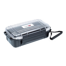 Кейс пластиковый OffRoadTeam серия МС модель MC3030, внутренние размеры 198*96*56мм, прозрачная крышка, объем 1,06л, IP67