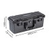 Кейс защитный серия Pilgrim модель P421317, внутренние размеры 420*130*175мм, объем 9,55л, IP67