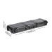Кейс защитный Triton модель TR3313515, внутренние размеры 1300*350*130 мм, IP67, с колесами