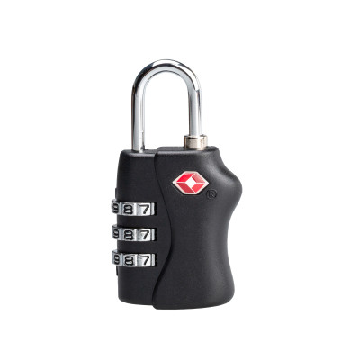 Замок кодовый, модель 338 стальная дужка диаметром 3,5 мм, с функцией TSA