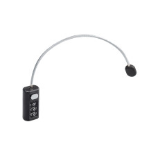 Замок кодовый, модель 653L дужка из троса толщиной 3 мм, длина 185 мм