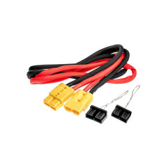 Разъем с ПРОВОДОМ и заглушкой 2-х контактный, 175А (провод 25мм.кв.), Разъем-Клейма