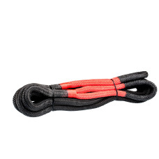 Трос кинетический черный 19мм х 9м, нагрузка до 8,2 тонн, плетеные проушины в Сумке
