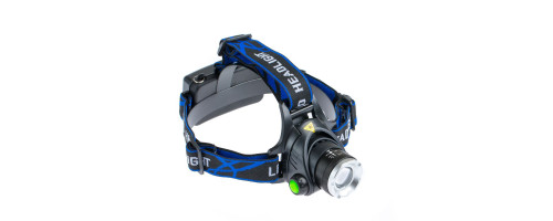 Налобный фонарь Ultra Fire PRO-GH05Z zoom, CREE XM-L T6 10W, с аккумуляторами