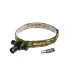 Налобный фонарь PRO-GH08MINI zoom, включение с боку, CREE XM-L T6 3W