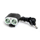 Фара велосипеда SG-T2200, CREE XM-L, 2 LED, 2000LM