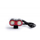 Фара велосипеда Ultra Fire PRO-H03RED, 2LED, 2200 Lm, CREE X-ML2 T6 10W