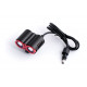 Фара велосипеда Ultra Fire PRO-H03RED, 2LED, 2200 Lm, CREE X-ML2 T6 10W