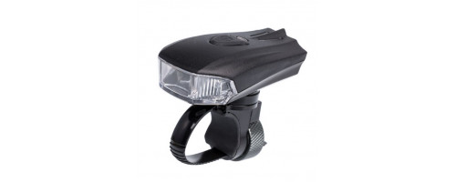 Фара велосипеда Ultra Fire PRO-M3302, 1LED, 300 Lm, CREE XP-G2 + 2LED YELLOW, встроеный АКБ