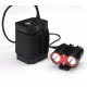 Фара велосипеда XECCON Spiker 1207, 2 x CREE XM-L T6, 2400Lm