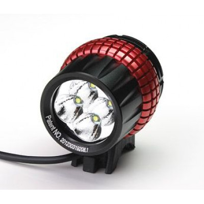 Фара велосипеда XECCON Spiker 1210, 4LED CREE XP-G R5, 1600Lm