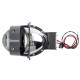 Светодиодная линза ALTEZA Double Vision, 24V, под бленду 3.0" цвет белый, КОМПЛЕКТ 2 ШТ.