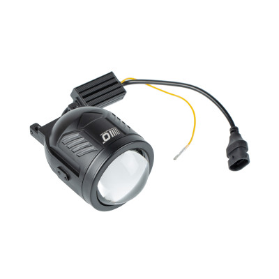 Светодиодная би-линза дополнительного света OPTIMA Bi-LED PTF LIGHT, крепление Nissan, 3,0″, 40Вт/50Вт, комплект 2 шт.