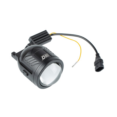 Светодиодная би-линза дополнительного света OPTIMA Bi-LED PTF LIGHT, крепление Volkswagen Passat B6, 3,0″, 40Вт/50Вт, комплект 2 шт.