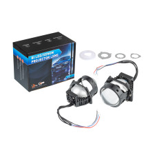 Светодиодная линза FMP Bi-LED Lens, Z2, 3.0", 5500К, 66W/74W Комплект 2  шт.