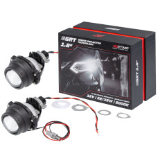 Светодиодная линза Optima Premium Bi-LED Lens, Series Reflector Technology, 1.8", 5000К,  Комплект 2  шт.