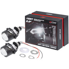 Светодиодная линза Optima Premium Bi-LED Lens, Series Reflector Technology, 2.0", 5000К, Комплект 2  шт.