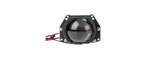 Светодиодная линза Optima Premium Bi-LED Lens, Series Reflector Technology (SRT), Double Chip FLAT 3.0", 5500К, Комплект 2 шт.