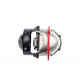 Светодиодная линза Optima Premium Bi-LED Lens Element Series 3.0", 5000K, 12V, Shift Model, 1 шт.