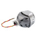 Светодиодная линза дальнего света Optima LED Lens High Beam Devil Eye WHITE, 5000K, с подсветкой линзы БЕЛОГО цвета, комплект 2 шт.