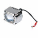 Светодиодная линза дальнего света Optima LED Lens High Beam Square, 5000K, с функциец ДХО и поворотника, комплект 2 шт.