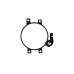 Адаптер для установки линз ПТФ LED FOG Lens Z-PRO, F-PRO, 3,0" на TY/LX, Комплект 2 шт.