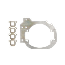 Переходные рамки Kia Soul II дорестайлинг для установки модулей Optima Bi-LED GTR 2.8" вместо штатных модулей