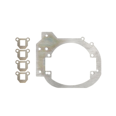 Переходные рамки Kia Soul II дорестайлинг для установки модулей Optima Bi-LED GTR 2.8" вместо штатных модулей