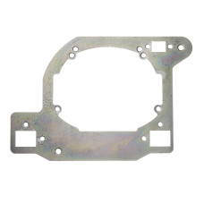 Переходные рамки Toyota Land Cruiser Prado IV с диодной оптикой LED AFS для установки модулей Optima Bi-LED с креплением Hella 3R/5R вместо штатных адаптивных светодиодных модулей