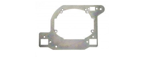 Переходные рамки Toyota Land Cruiser Prado IV с диодной оптикой LED AFS для установки модулей Optima Bi-LED с креплением Hella 3R/5R вместо штатных адаптивных светодиодных модулей